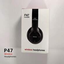 AUDIFONOS INALAMBRICOS P47 5.0+EDR - Negro - Ver 1