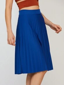 Women Skirts - Royal Blue - View 3
