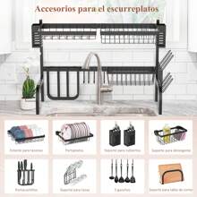 Escorredores de louça - Preto - Ver 8