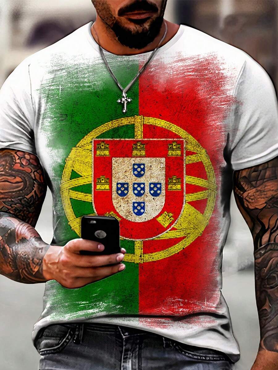 Men T-Shirts - 白色 - 查看 1