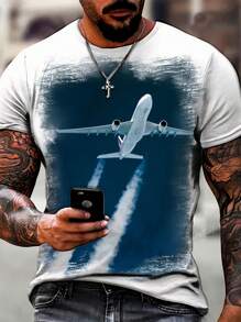 Men T-Shirts - 白色 - 查看 1