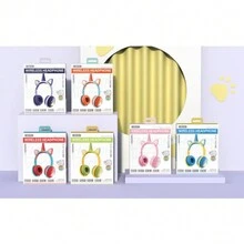 Diadema Bluetooth Unicornio con Pop incluido Auriculares inalámbricos Bluetooth plegables diseño de unicornio cuerno y pop, Azul - Azul - Ver 4