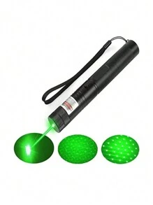 Puntero Láser Alta Potencia Apuntador Verde Recargable Batería Incluida Green Pointer De Larga Distancia Ideal Para Exteriores - Tipo de Enchufe A USA (110-127V) - Ver 6