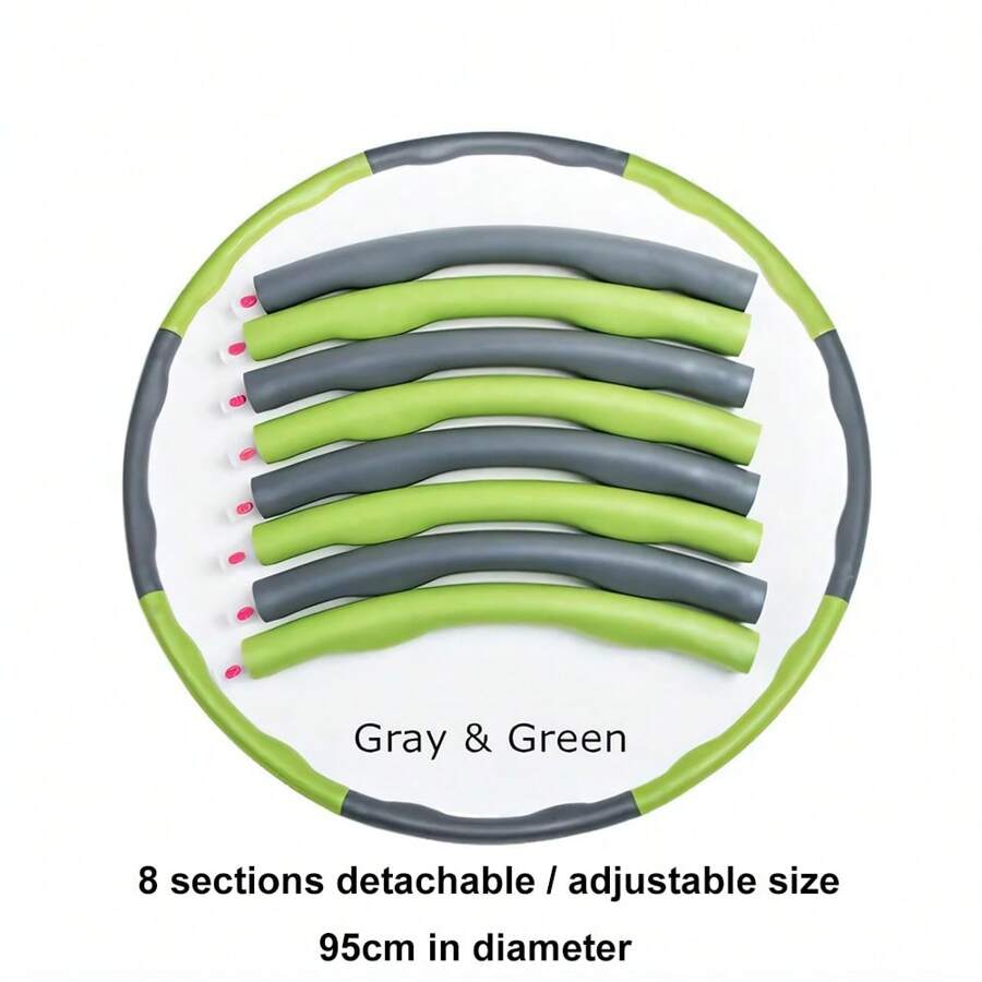 Exercise Hoop For Strengthening Back And Abdominal Muscles 8 Pieces
