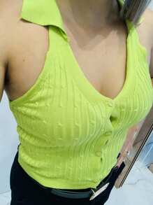 Women Tops - 綠色 - 查看 1