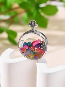 1 Miếng Nhiều màu Đá tự nhiên Ly Cắt Bề mặt Chai nước hoa Vật rủ xuống , Thích hợp Để làm đồ trang sức DIY ( Dây chuyền , Móc chìa khóa , ) - Nhiều màu - Xem 12