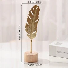 1 Miếng Sắt Màu bạc Bạch quả Lá cây Vật trang trí , Creative Nhà  Đồ trang trí , Phòng khách , , Tủ Đồ trang trí , Lông vũ Ánh sáng sang trọng Kim loại Thủ công mỹ nghệ - Đồ trang trí lá bạch quả - Xem 8