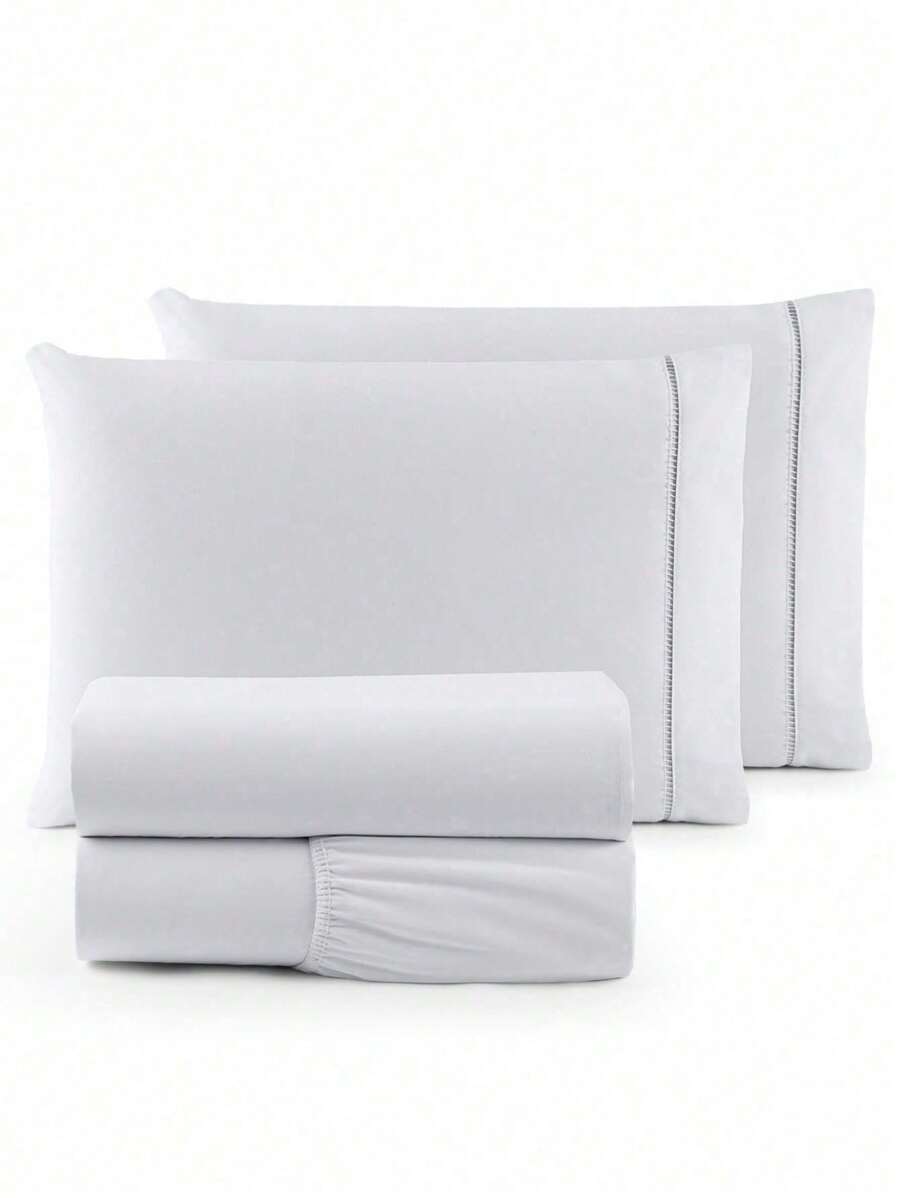 Sheet Sets With Pillowcases - trắng - Xem 1