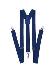 Men Suspenders - 藏蓝色 - 查看 6