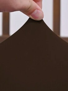 1pc/4pcs/6pcs Solid Color Stretch Spandex Seat Covers, Washable Protector Covers Suitable For Restaurant, Hotel, Home