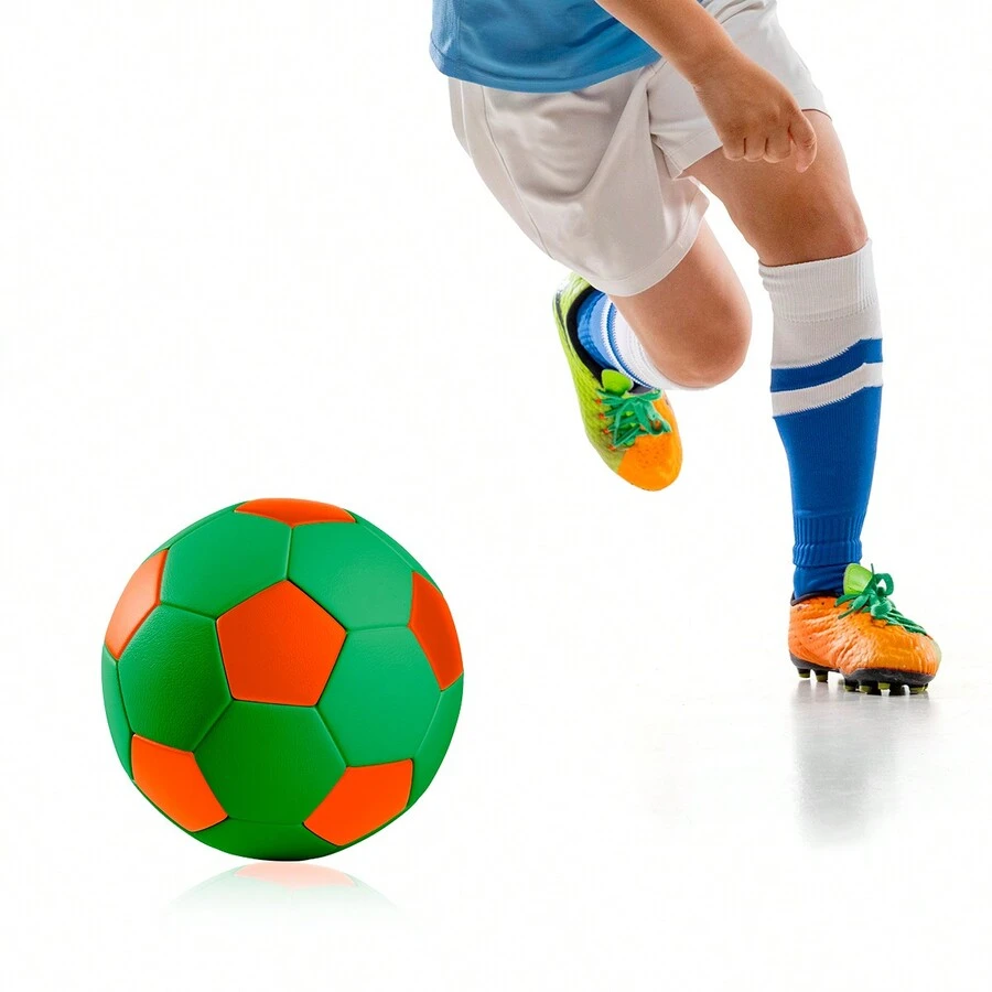 Balón De Fútbol N° 4 Para Entrenamiento Pelota De Soccer De Alta Calidad Para Deportes - Verde Lima - Ver 1