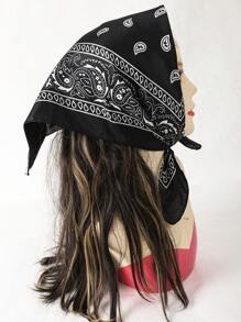 1 Miếng Của phụ nữ Cổ điển Mẫu Paisley Khăn rằn Quấn đầu Đúng mốt Cái cổ Khăn quàng cổ / Dây buộc tóc / Thắt lưng - Nhiều màu - Xem 16