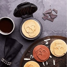 Halloween Skull Waffle Maker - Multicolor - View 3