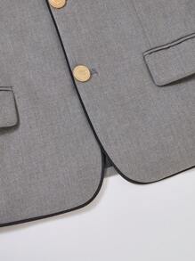 Abito Formale Con Cravatta Per Ragazzo Tween, Adatto Per Uniformi Scolastiche, Occasioni Formali, Look Da Gentiluomo, Festival, Feste E Vita Quotidiana