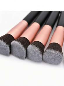 A Set Of 14 Brush Makeup Brush Set Giant Soft Beginner Makeup Brush Powder Full Set Of Makeup Tools,Brush Set,Makeup Brush Kit,Make Up Brush Set,Make Up Set Complete,Makeup Brush Set,Complete Makeup Kit,Brush Kit,Brushes Makeup Set,Makeup Gift Set,Set - Black - View 3