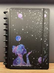 Loren's importados Notebooks - 黑色 - 查看 5