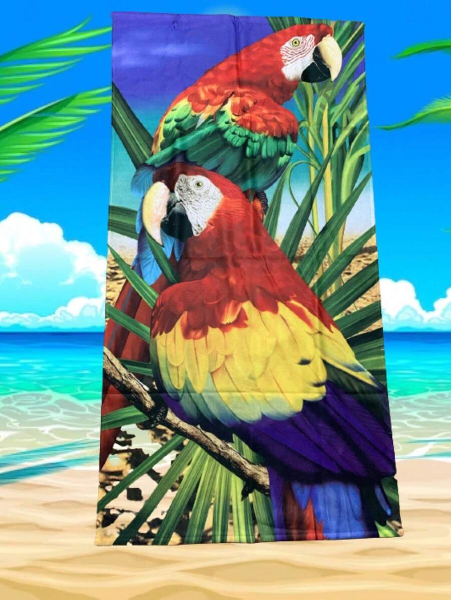 Beach Towels - vẹt đuôi dài - Xem 1