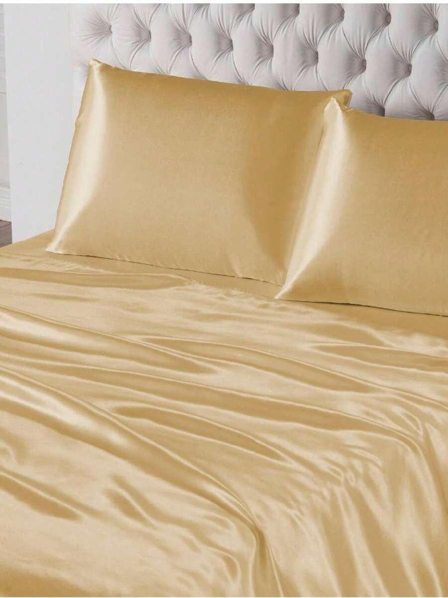 Sheet Sets With Pillowcases - 金色 - 查看 1
