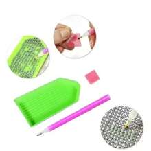 1 件 30x40cm/11.8x15.7 英寸无框 DIY 5D 钻石画城市风景，全方钻钻石刺绣艺术套件，手工制作家居办公室装饰 - 彩色 - 查看 7