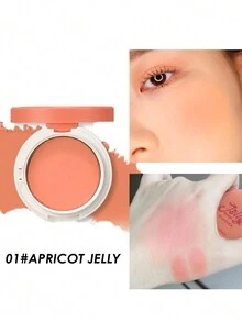 HOLIKA HOLIKA Jelly Dough 腮红 01# 杏色果冻腮红，质地柔滑细腻，轻盈易晕染，可叠加显色，韩国腮红膏，4.2克/0.14盎司 | 韩国彩妆 - 01#APRICOT JELLY - 查看 3