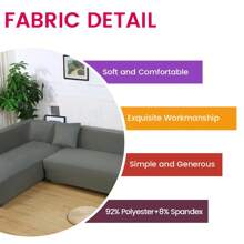 Sofa Covers - Dark Grey - View 7