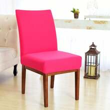 Charm Of Detail Chair Covers - Hot Pink - View 3