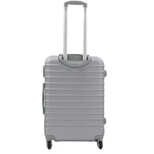 10KG Travel Suitcase With 360 Wheels And Telescopic Handle - Silver - View 5