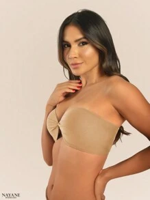 Nayane Rodrigues Women Tops - 巧克力棕 - 查看 5