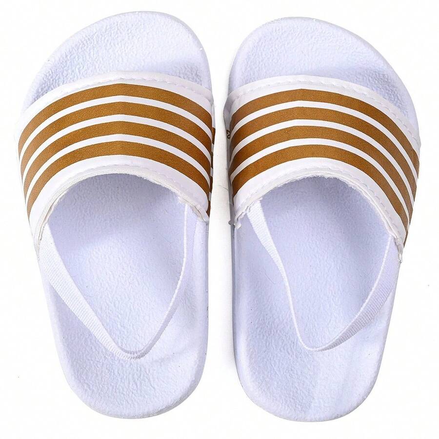 Baby Slippers - Gold - View 1