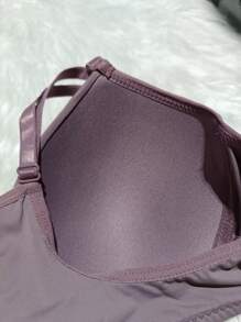 Plus Size Bras & Bralettes - Màu tím  Violet - Xem 5