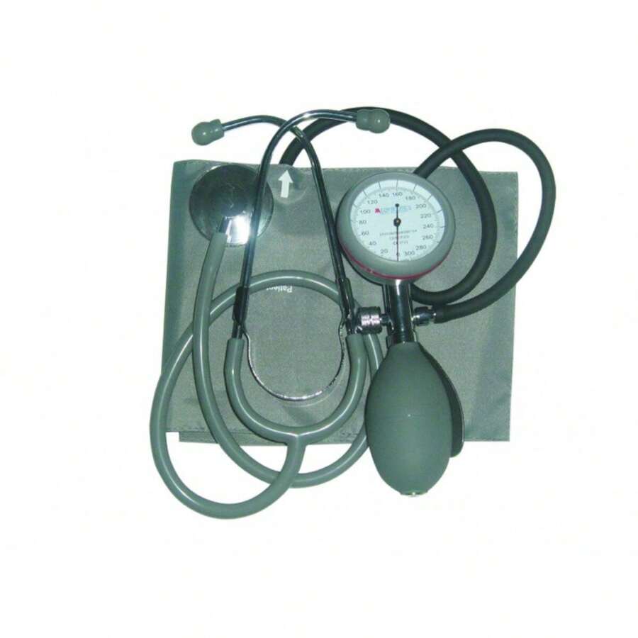 Baumanómetro Aneroide Integral con Estetoscopio Medimetrics 5763 - Gris - Ver 1