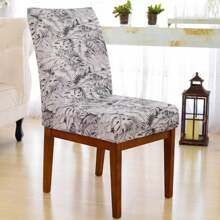 Charm Of Detail Chair Covers - Flor Branca - View 3