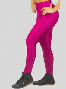 Women Leggings - Pink - View 2
