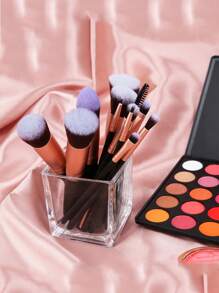 A Set Of 14 Brush Makeup Brush Set Giant Soft Beginner Makeup Brush Powder Full Set Of Makeup Tools,Brush Set,Makeup Brush Kit,Make Up Brush Set,Make Up Set Complete,Makeup Brush Set,Complete Makeup Kit,Brush Kit,Brushes Makeup Set,Makeup Gift Set,Set - Black - View 2