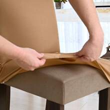 Charm Of Detail Chair Covers - Caramel - View 5