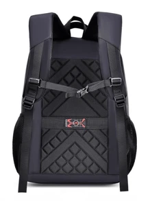 Men Functional Backpacks - màu đen - Xem 2