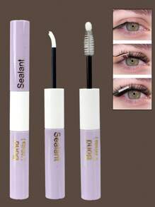 Lash Bond And Seal 6ml, Single Lash Glue And Seal Super Hold DIY Eyelash Extension 2-In-1 Kit, Lasts 48-72 Hours Waterproof Cluster Lash Glue, Suitable For Daily & Party Sensitive Eyes Eyelash Extension Cosmetics Lash Glue, Eyelash Glue - Purple - View 2