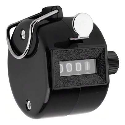 Contador De Fluxo De Tráfego Analógico 4 Dígitos Manual Para Restaurantes Comércio Eventos - 101