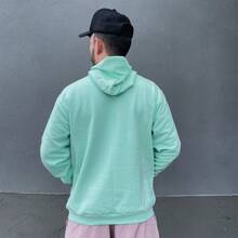 Men Hoodies - Màu xanh Bạc hà - Xem 2