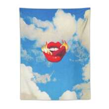 1pc Room Decor Tapestry, Simple Fabric Multipurpose Wall Blanket, For Boy & Girl Room Wall Art Decoration, Suitable For Bedroom Aesthetics, Free Installation Tool Included, Flag For Room, Room Decor, Tapestry, Room Stuffs, Flags For Room, Home Decor, Tapestry Wall Tapestry