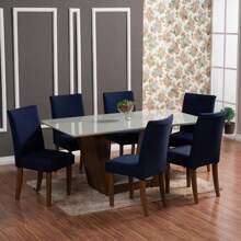 Charm Of Detail Chair Covers - Navy Blue - View 1