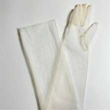 70 cm lange, einfarbige, transparente und sexy Netzhandschuhe für Frauen, 1 Paar für Halloween, Weihnachten, Hochzeit - Transparente lange Handschuhe - Übersicht 18