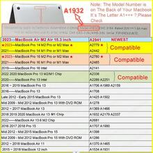 5 In 1 Màu nước Xương rồng Mẫu Vỏ máy tính xách tay Tương thích với Macbook Air 13 13.6 14 15 15.3 16 Inch M1 M2 M3 Với Trưng bày Và Chạm Quán bar & DI 2015 2016 2017 2018 2019 2020 2021 2022 2023 2024 - Vỏ trong suốt in hoa tím - Xem 3