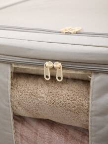 1 hộp đựng quần áo vải Oxford có thể gấp lại, thùng đựng chăn chống bụi dung tích lớn, hộp đựng tủ quần áo, hộp đựng quần áo có khóa kéo chống ẩm kháng khuẩn, hộp đựng phân loại quần vải trang trí trang trí lễ hội trang trí phòng trang trí trang trí nhà trang trí phòng ngủ trang trí phòng ngủ, hộp đựng đồ, hộp đựng đồ, đồ lưu trữ tại nhà, áo phông trắng nữ, quần đen nữ, quần áo mùa đông cho nữ, váy, quần áo mùa đông cho nữ, váy phụ nữ thanh lịch, áo sơ mi trắng cho nữ, tay dài, bộ đồ liền quần màu trắng cho nữ, váy mùa xuân cho nữ, trang phục mùa xuân cho nữ, mùa xuân, quần áo mùa xuân, tối giản, áo mùa hè - trắng - Xem 7