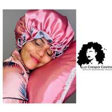 Gorro de satin para dormir - Morado - Ver 4