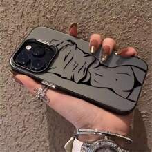 1 Ốp Điện Thoại Chống Trượt Chống Rơi Sáng Tạo Tương Thích Với Samsung/IPhone 7/8/11/12/13/14/15/X/XR/Xs/Plus/Pro/Pro Max/SE2 - bạc[0] - Xem 2