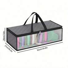 1 件帽子收納盒,適用於棒球帽收納盒,大號可容納 20 頂帽子寬收納盒壁櫥帽架 - 深灰色 - 查看 6