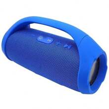 Bocina Portátil Inalámbrico BoonsBox Mini a Prueba de Salpicaduras Altavoz Bluetooth Portátil para Smartphones y Tablet PC, , Soporte de Tarjeta TF y Entrada AUX, Bluetooth - Azul - Ver 1