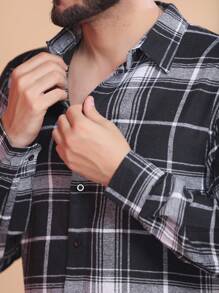 Men Shirts - Black and White - View 6