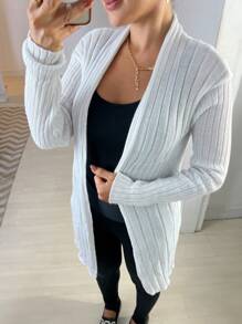 Women Cardigans - White - View 2